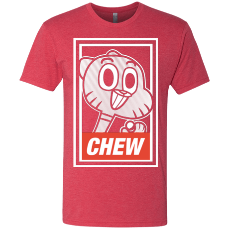 T-Shirts Vintage Red / Small CHEW Men's Triblend T-Shirt