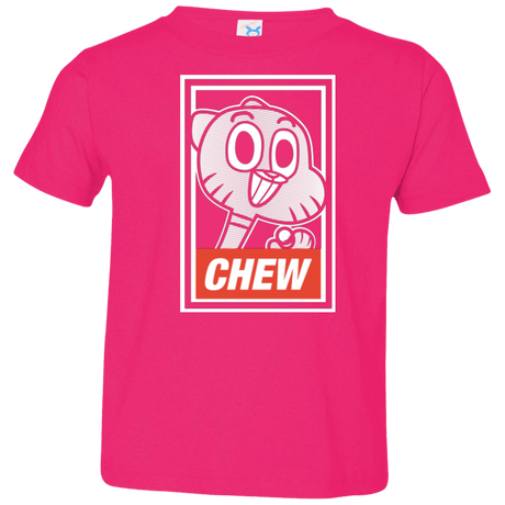 T-Shirts Hot Pink / 2T CHEW Toddler Premium T-Shirt