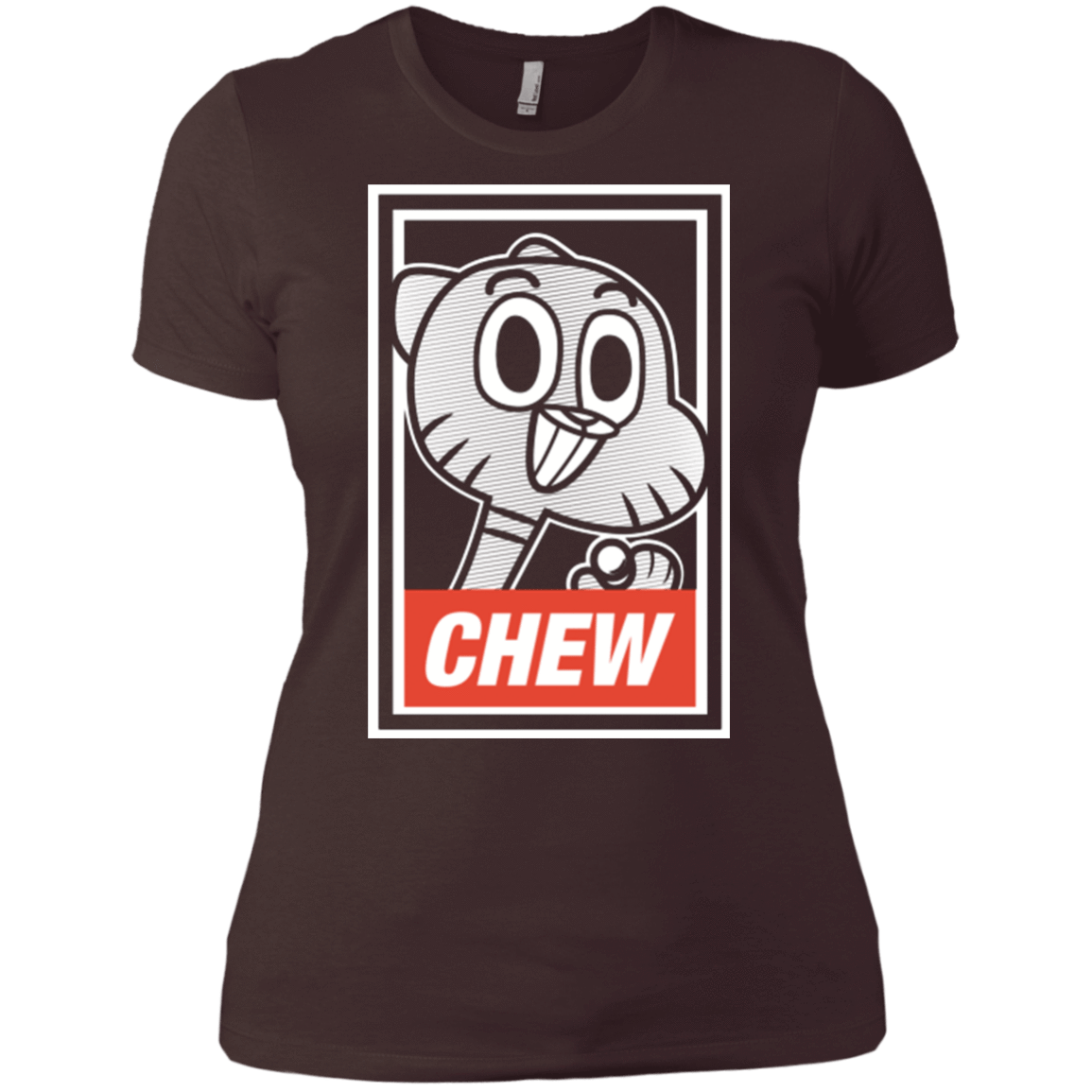 T-Shirts Dark Chocolate / X-Small CHEW Women's Premium T-Shirt