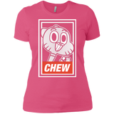 T-Shirts Hot Pink / X-Small CHEW Women's Premium T-Shirt