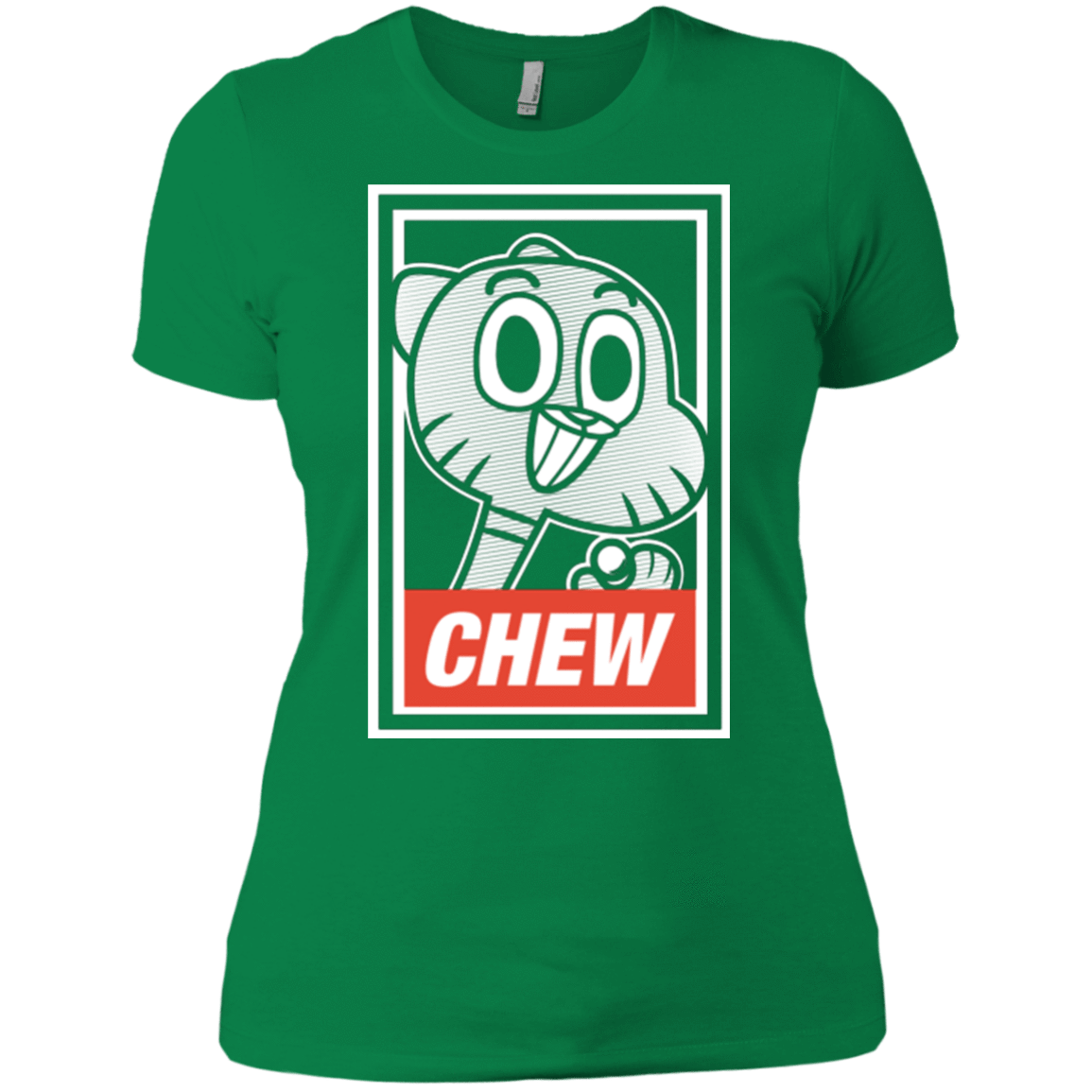 T-Shirts Kelly Green / X-Small CHEW Women's Premium T-Shirt