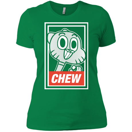 T-Shirts Kelly Green / X-Small CHEW Women's Premium T-Shirt