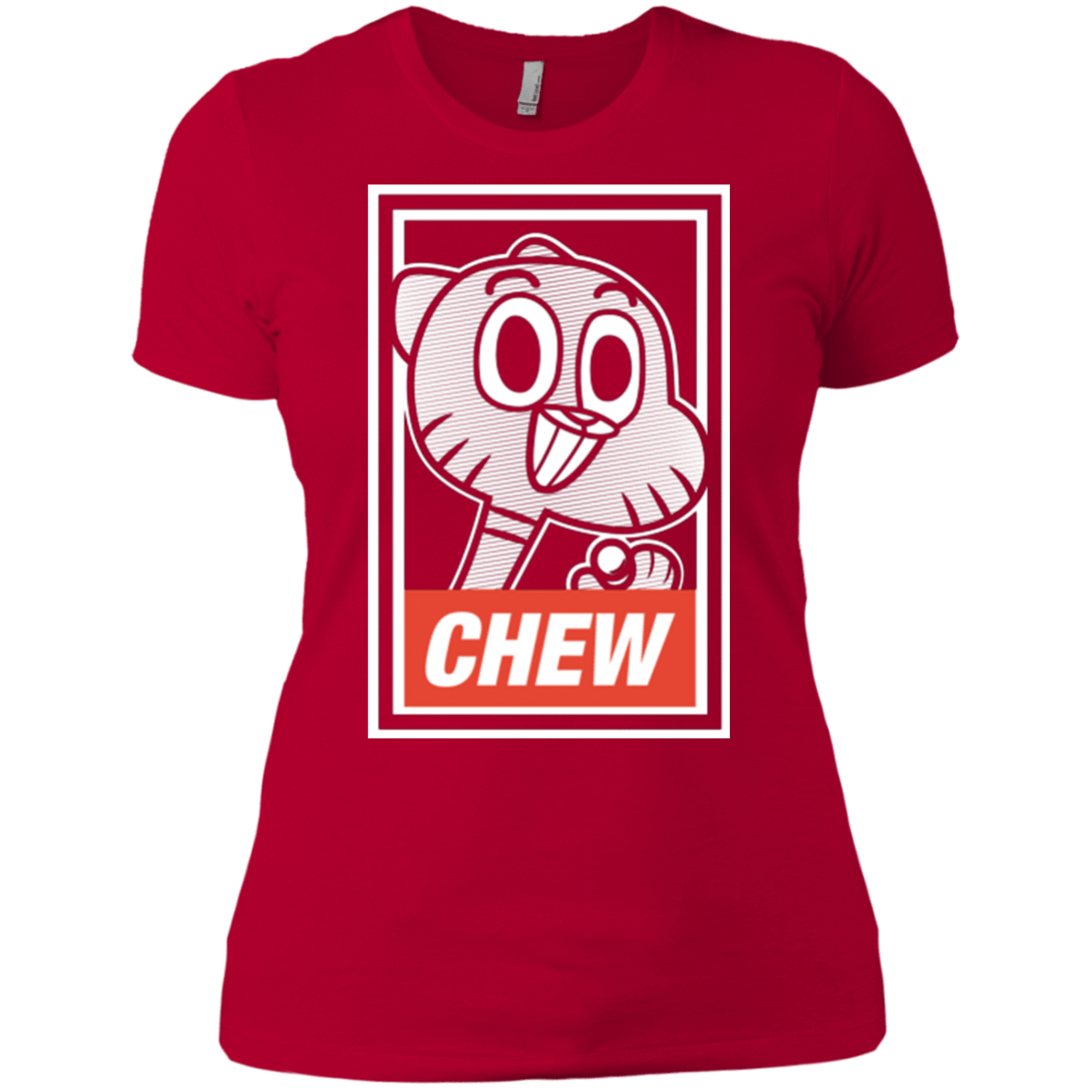 T-Shirts Red / X-Small CHEW Women's Premium T-Shirt