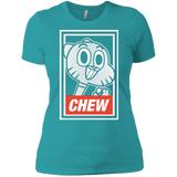 T-Shirts Tahiti Blue / X-Small CHEW Women's Premium T-Shirt