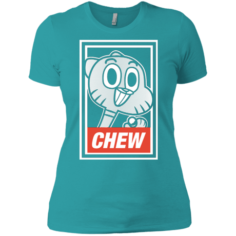 T-Shirts Tahiti Blue / X-Small CHEW Women's Premium T-Shirt