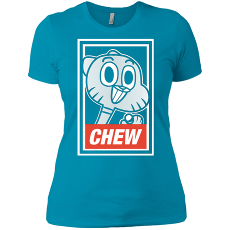 T-Shirts Turquoise / X-Small CHEW Women's Premium T-Shirt