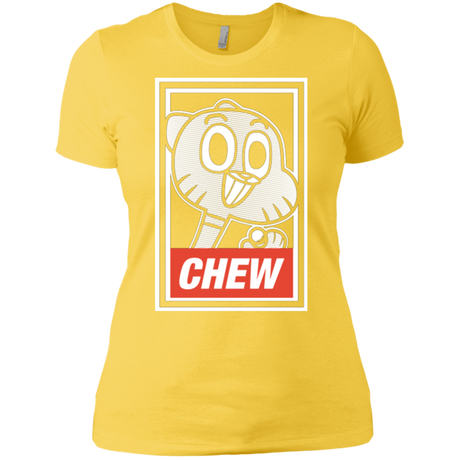 T-Shirts Vibrant Yellow / X-Small CHEW Women's Premium T-Shirt