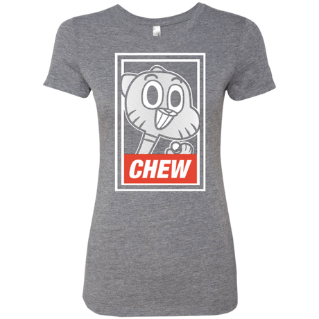 T-Shirts Premium Heather / Small CHEW Women's Triblend T-Shirt