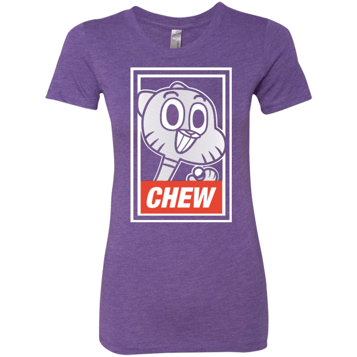 T-Shirts Purple Rush / Small CHEW Women's Triblend T-Shirt