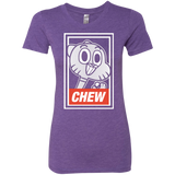 T-Shirts Purple Rush / Small CHEW Women's Triblend T-Shirt