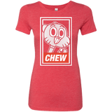 T-Shirts Vintage Red / Small CHEW Women's Triblend T-Shirt