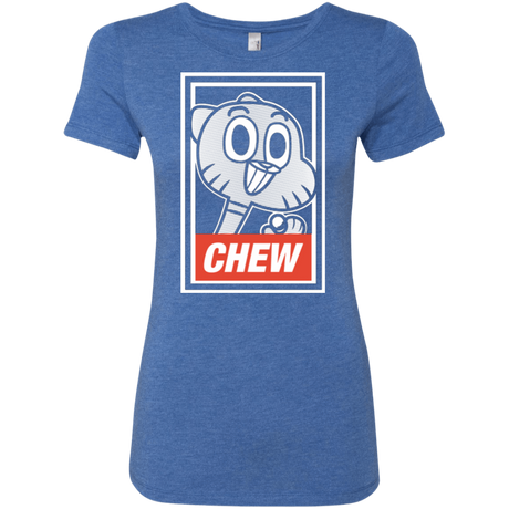 T-Shirts Vintage Royal / Small CHEW Women's Triblend T-Shirt