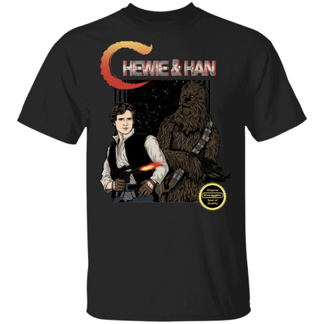 T-Shirts Black / S Chewie & Han T-Shirt