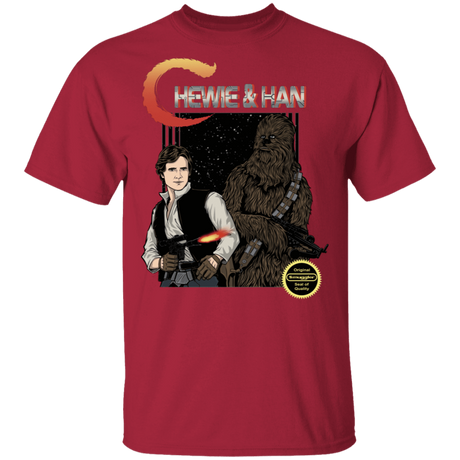 T-Shirts Cardinal / S Chewie & Han T-Shirt