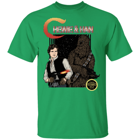 T-Shirts Irish Green / S Chewie & Han T-Shirt