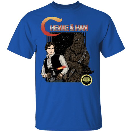 T-Shirts Royal / S Chewie & Han T-Shirt
