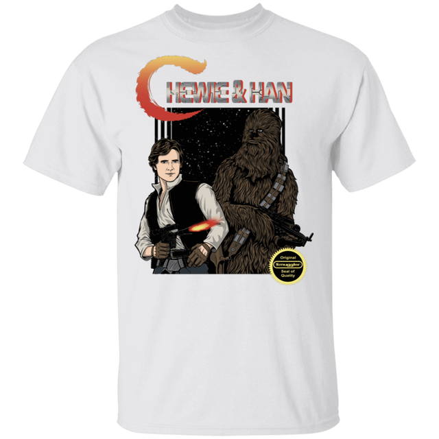 T-Shirts White / S Chewie & Han T-Shirt