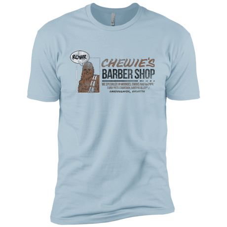 T-Shirts Light Blue / YXS Chewie's Barber Shop Boys Premium T-Shirt