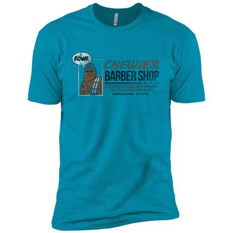 T-Shirts Turquoise / YXS Chewie's Barber Shop Boys Premium T-Shirt