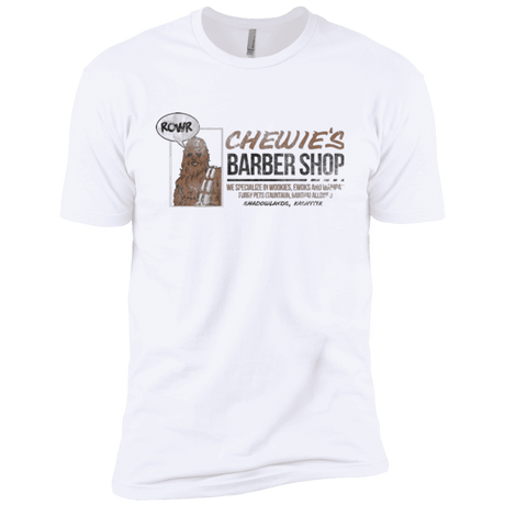 T-Shirts White / YXS Chewie's Barber Shop Boys Premium T-Shirt