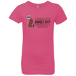 T-Shirts Hot Pink / YXS Chewie's Barber Shop Girls Premium T-Shirt