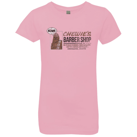 T-Shirts Light Pink / YXS Chewie's Barber Shop Girls Premium T-Shirt