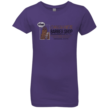 T-Shirts Purple Rush / YXS Chewie's Barber Shop Girls Premium T-Shirt