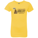 T-Shirts Vibrant Yellow / YXS Chewie's Barber Shop Girls Premium T-Shirt