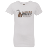 T-Shirts White / YXS Chewie's Barber Shop Girls Premium T-Shirt