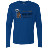 T-Shirts Royal / Small Chewie's Barber Shop Men's Premium Long Sleeve