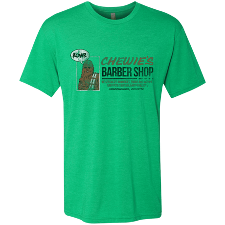 T-Shirts Envy / Small Chewie's Barber Shop Men's Triblend T-Shirt