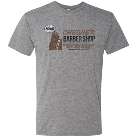 T-Shirts Premium Heather / Small Chewie's Barber Shop Men's Triblend T-Shirt