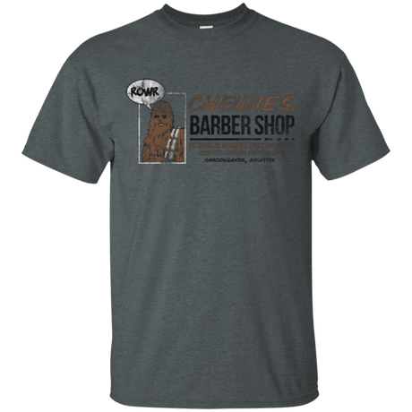 T-Shirts Dark Heather / Small Chewie's Barber Shop T-Shirt