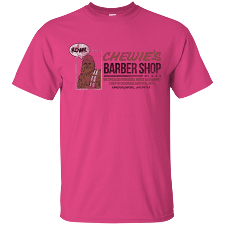 T-Shirts Heliconia / Small Chewie's Barber Shop T-Shirt