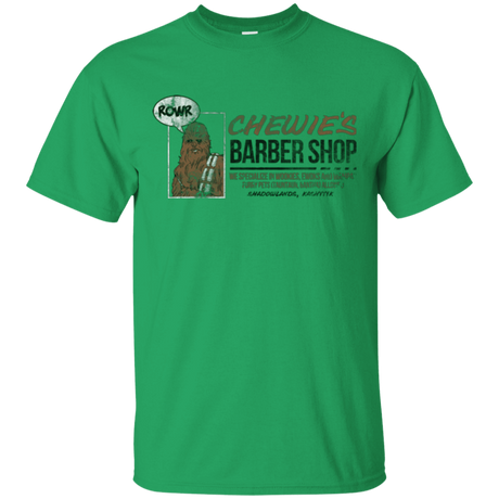 T-Shirts Irish Green / Small Chewie's Barber Shop T-Shirt