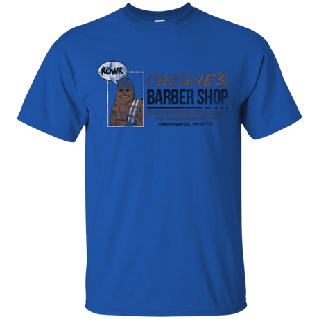 T-Shirts Royal / Small Chewie's Barber Shop T-Shirt