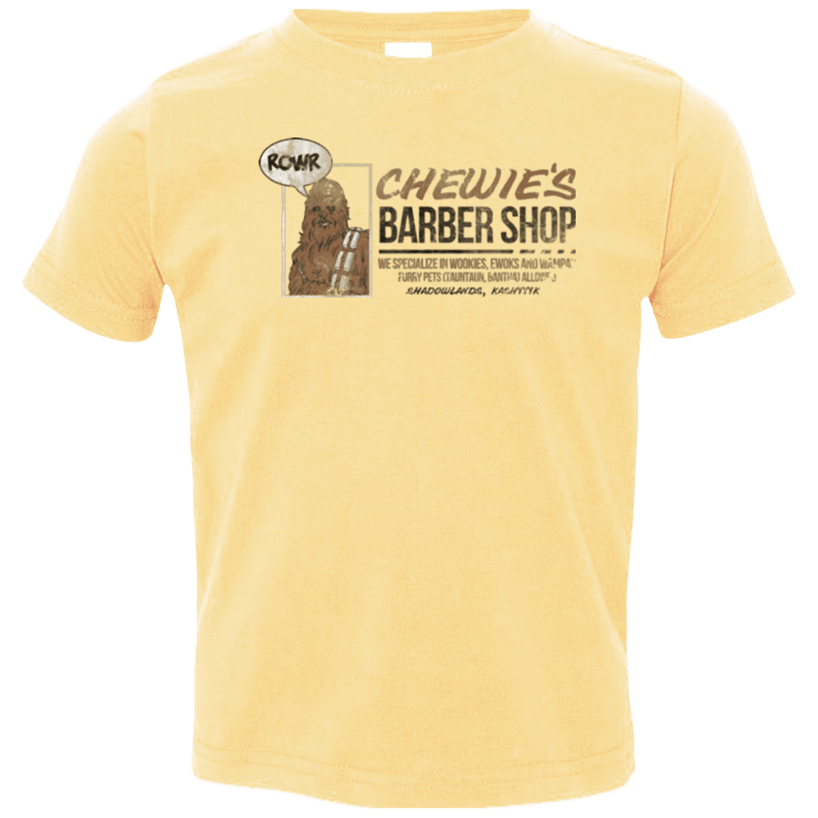 T-Shirts Butter / 2T Chewie's Barber Shop Toddler Premium T-Shirt