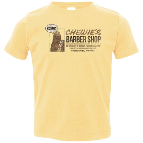 T-Shirts Butter / 2T Chewie's Barber Shop Toddler Premium T-Shirt