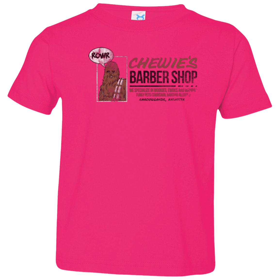 T-Shirts Hot Pink / 2T Chewie's Barber Shop Toddler Premium T-Shirt