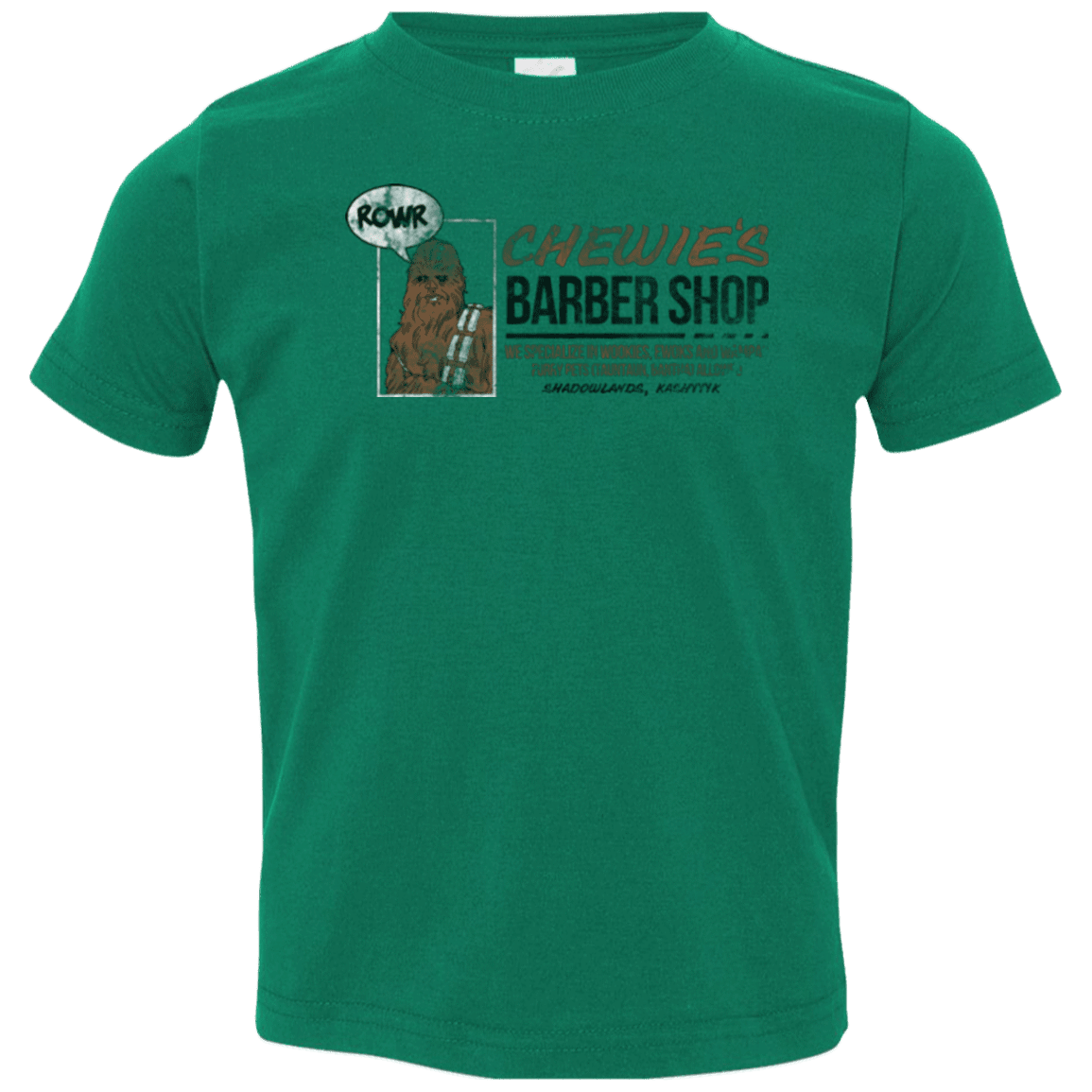T-Shirts Kelly / 2T Chewie's Barber Shop Toddler Premium T-Shirt