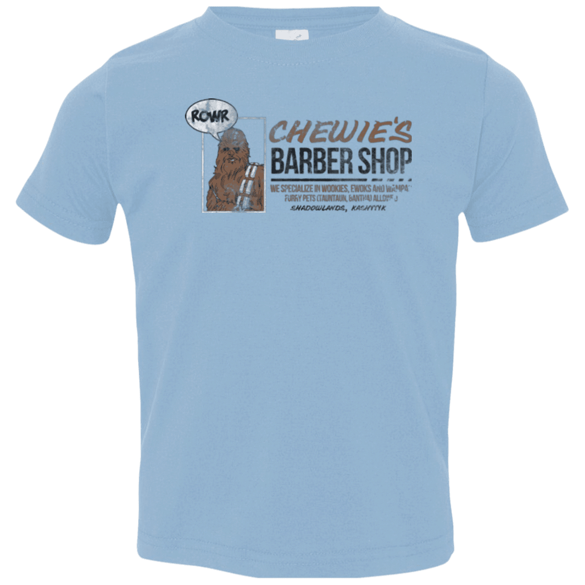T-Shirts Light Blue / 2T Chewie's Barber Shop Toddler Premium T-Shirt