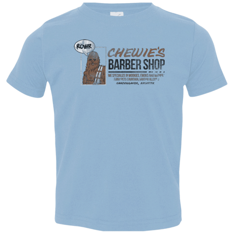 T-Shirts Light Blue / 2T Chewie's Barber Shop Toddler Premium T-Shirt