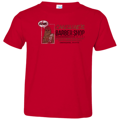 T-Shirts Red / 2T Chewie's Barber Shop Toddler Premium T-Shirt