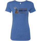 T-Shirts Vintage Royal / Small Chewie's Barber Shop Women's Triblend T-Shirt