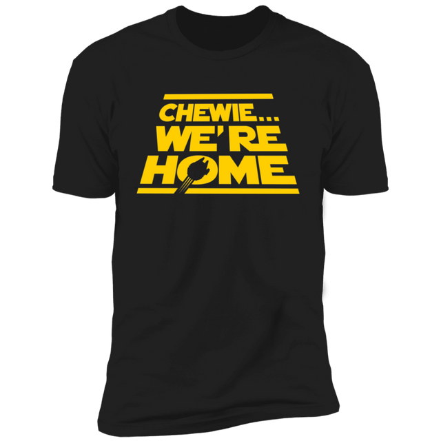 T-Shirts Black / X-Small Chewie we're Home Men's Premium T-Shirt