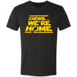 T-Shirts Vintage Black / S Chewie we're Home Men's Triblend T-Shirt