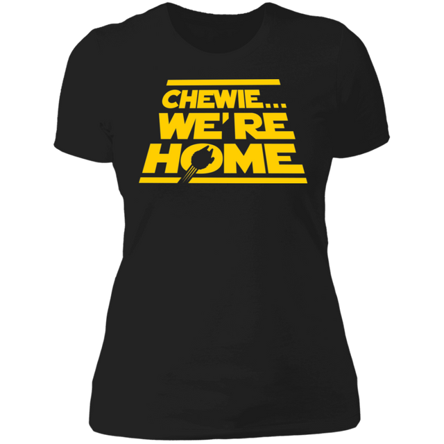 T-Shirts Black / X-Small Chewie we're Home Women's Premium T-Shirt