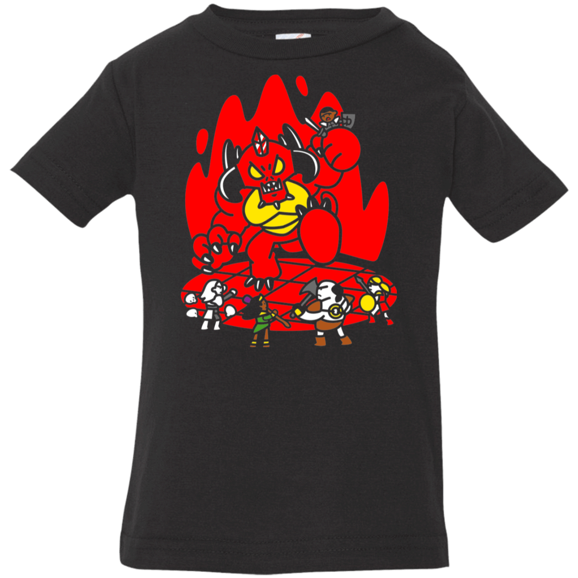 T-Shirts Black / 6 Months Chibi Battle Diablo Infant Premium T-Shirt