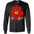 T-Shirts Black / S Chibi Battle Diablo Men's Long Sleeve T-Shirt