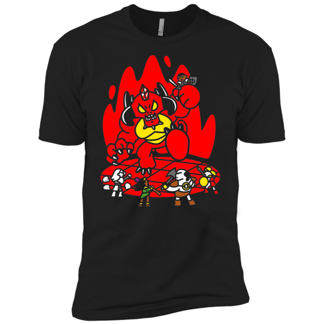 T-Shirts Black / X-Small Chibi Battle Diablo Men's Premium T-Shirt